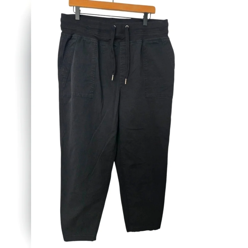 Terra & Sky Black Jogger Pants Size 14